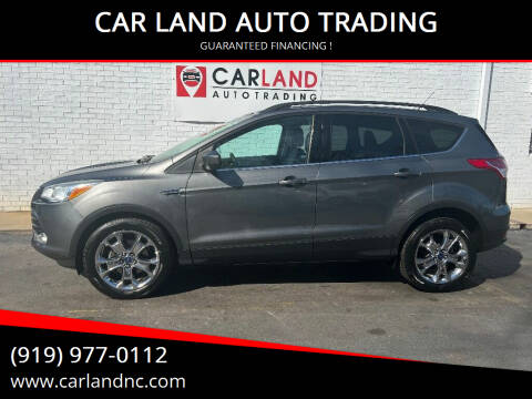 2014 Ford Escape for sale at CAR LAND  AUTO TRADING in Raleigh NC