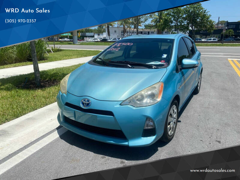 2012 Toyota Prius c for sale at WRD Auto Sales in Hollywood FL