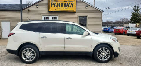 2015 Chevrolet Traverse for sale at Parkway Motors in Springfield IL