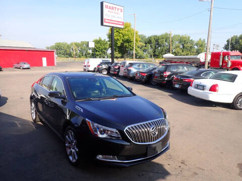 2015 Buick LaCrosse for sale at Marty's Auto Sales in Savage MN