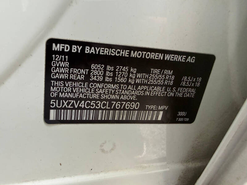 2012 BMW X5 xDrive35i