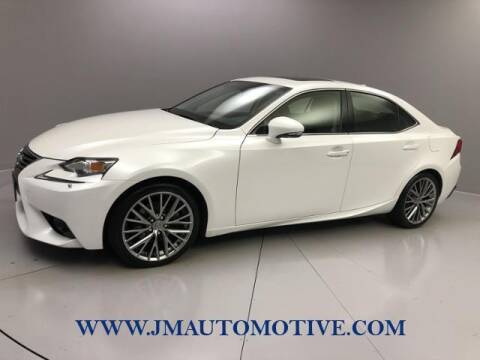 2015 Lexus IS 250 for sale at J & M Automotive in Naugatuck CT