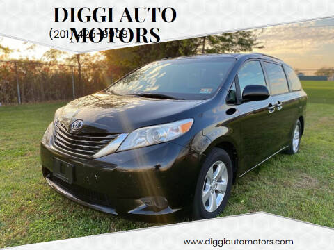 2015 Toyota Sienna for sale at Diggi Auto Motors in Jersey City NJ