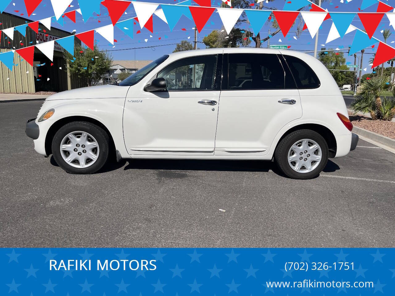 White 2001 Chrysler PT Cruiser Wagon Front-Wheel Drive 4-Speed Automatic