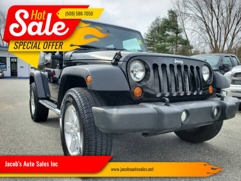 2008 Jeep Wrangler for sale at Jacob's Auto Sales Inc in West Bridgewater MA