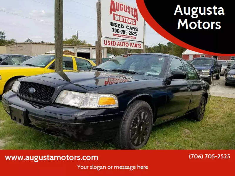 2011 Ford Crown Victoria for sale at Augusta Motors in Augusta GA