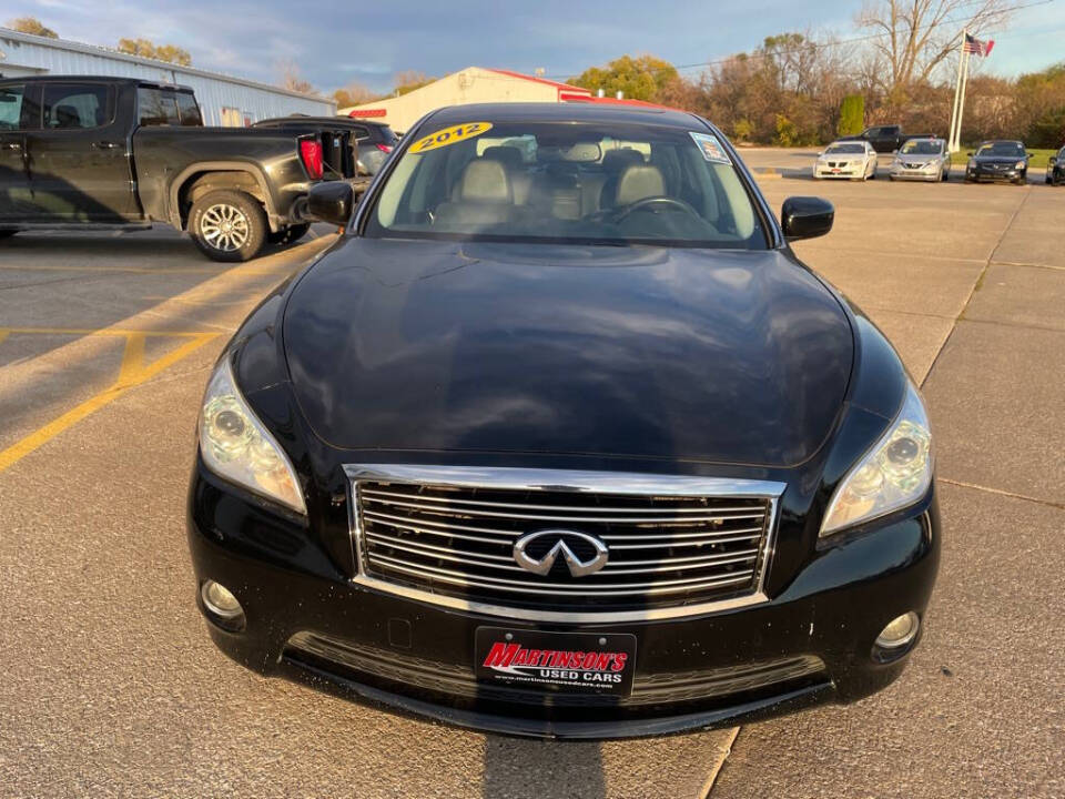 2012 INFINITI M37 for sale at Martinson's Used Cars in Altoona, IA