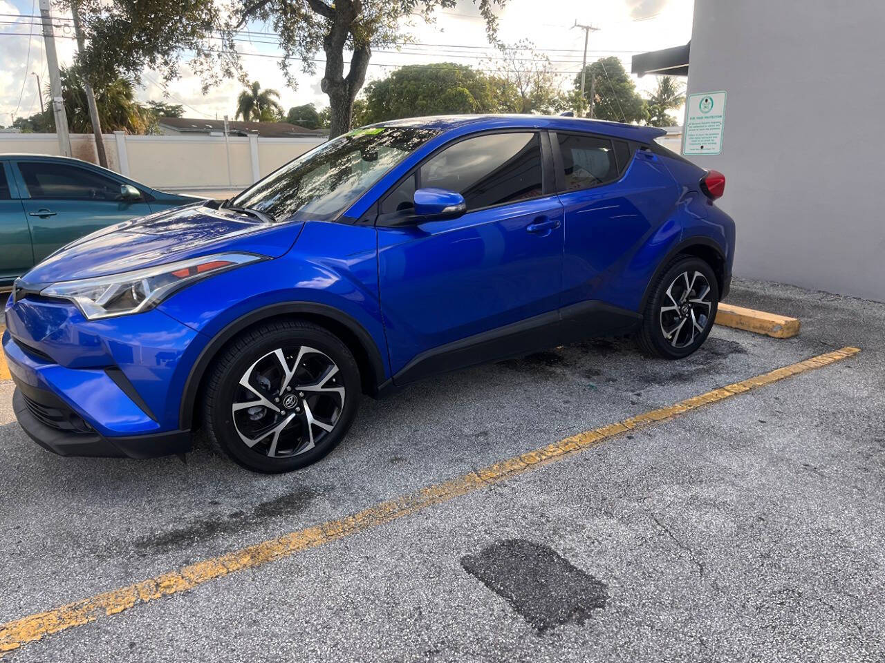 2018 Toyota C-HR for sale at M & J UNITED AUTO SALES in LAUDERDALE LAKES, FL