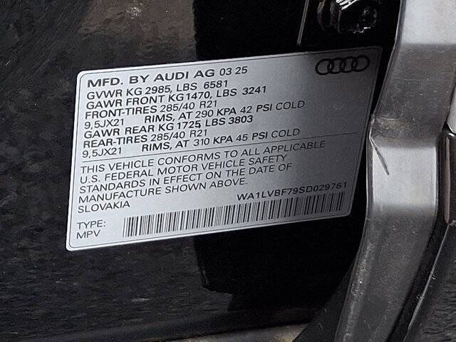 2025 Audi Q7 quattro Premium Plus 55 TFSI