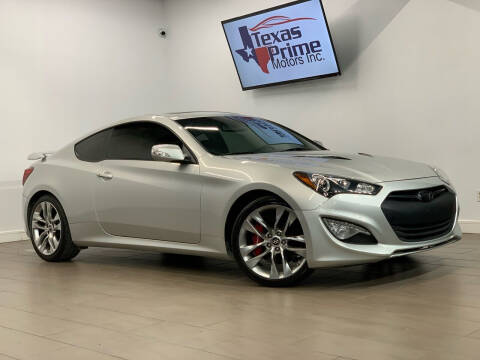 2013 Hyundai Genesis Coupe for sale at Texas Prime Motors in Houston TX