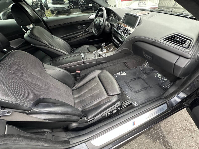 2012 BMW 6 Series 650i