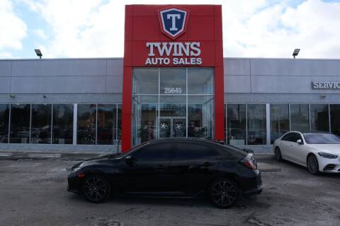 2018 Honda Civic for sale at Twins Auto Sales Inc Redford 1 in Redford MI