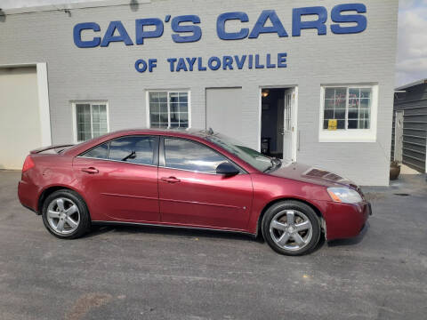 2008 Pontiac G6 for sale at Caps Cars Of Taylorville in Taylorville IL