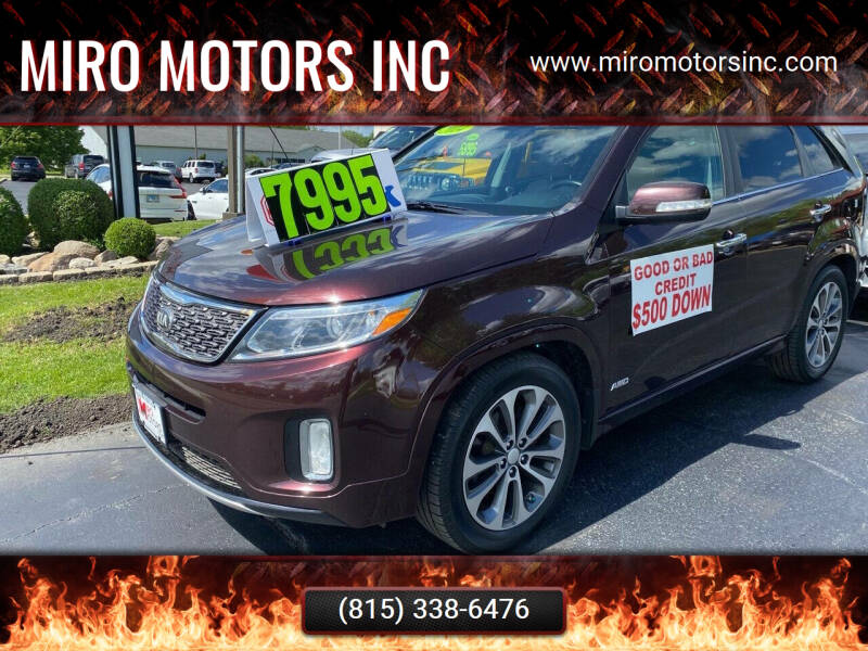 2014 Kia Sorento for sale at Miro Motors INC in Woodstock IL
