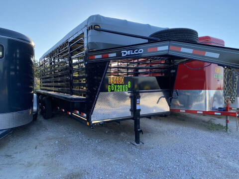 2025 DELCO - Gooseneck Livestock Trailer  for sale at LJD Sales in Lampasas TX