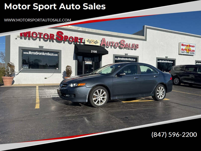 2008 Acura TSX for sale at Motor Sport Auto Sales in Waukegan IL