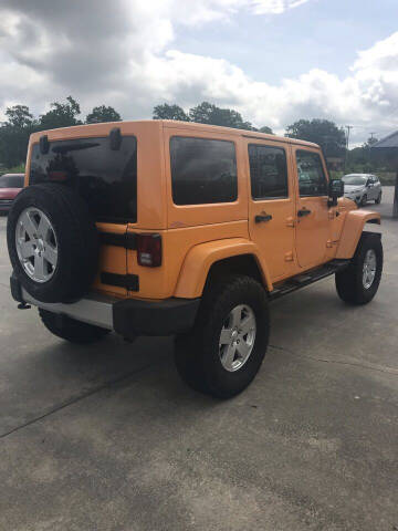 2012 Jeep Wrangler Unlimited Sahara