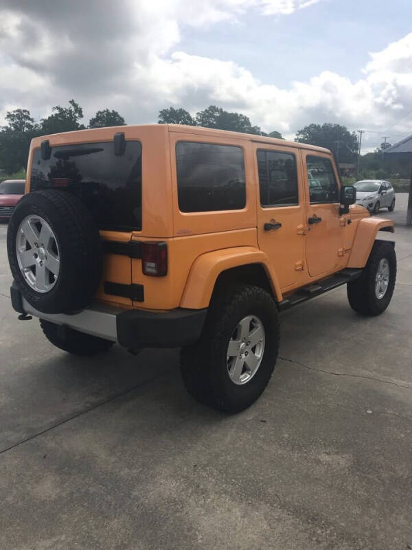 2012 Jeep Wrangler Unlimited Sahara