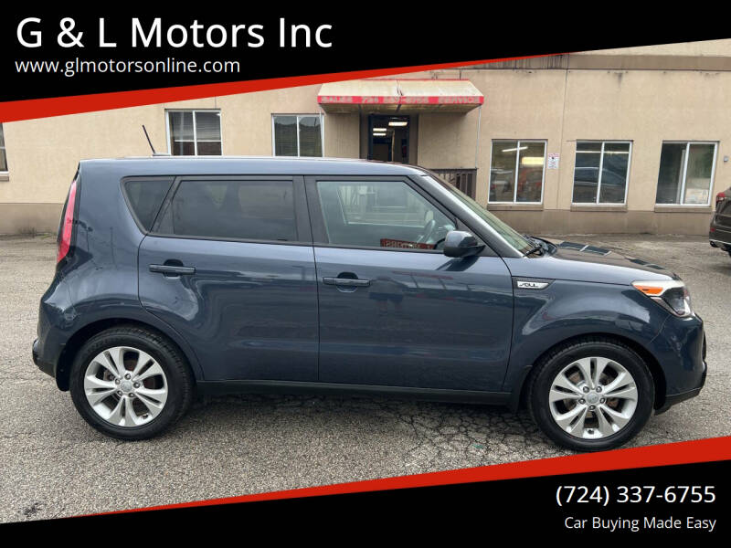 2016 Kia Soul for sale at G & L Motors Inc in New Kensington PA