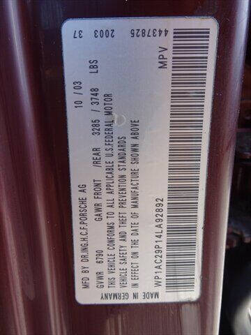 2004 Porsche Cayenne Turbo