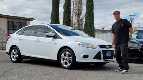 2014 Ford Focus for sale at BENCOMO MOTORS in El Paso TX