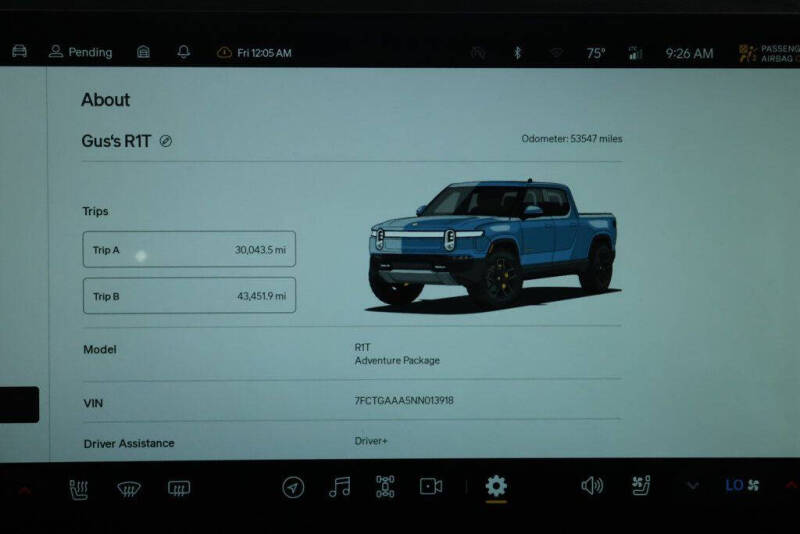 2022 Rivian R1T Adventure