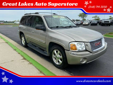 2003 GMC Envoy for sale at Great Lakes Auto Superstore in Waterford Township MI