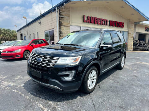 2017 Ford Explorer for sale at Lamberti Auto Collection in Plantation FL