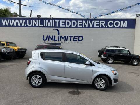2012 Chevrolet Sonic for sale at Unlimited Auto Sales in Denver CO