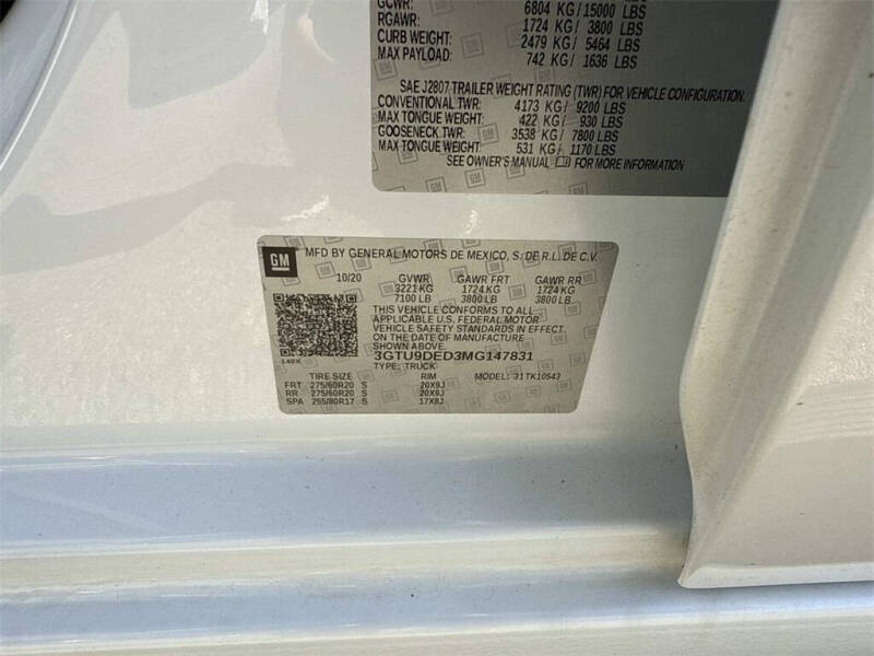 2021 GMC Sierra 1500