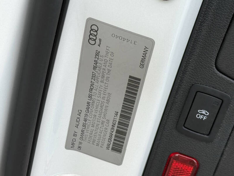 2017 Audi A4 2.0T ultra Premium