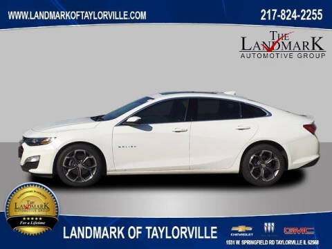 2021 Chevrolet Malibu for sale at LANDMARK OF TAYLORVILLE in Taylorville IL