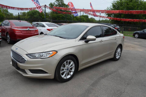 2017 Ford Fusion for sale at CHEVYFORD MOTORPLEX in San Antonio TX