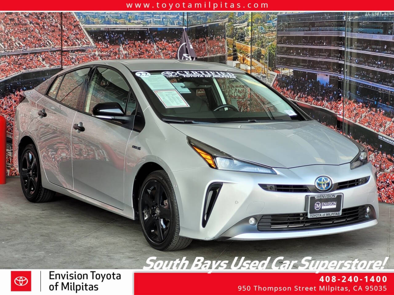 2022 Toyota Prius for sale at Envision Toyota of Milpitas in Milpitas, CA