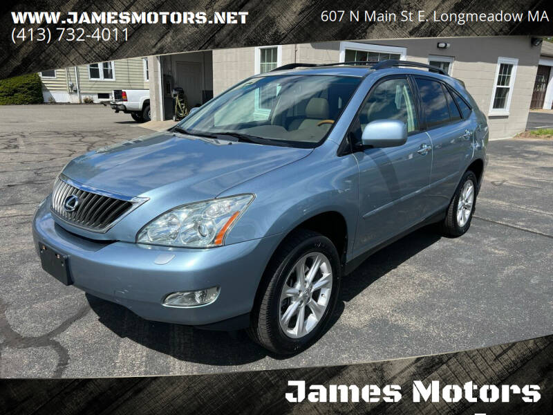 2009 Lexus RX 350 for sale at James Motors Inc. in East Longmeadow MA