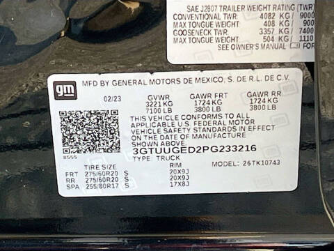 2023 GMC Sierra 1500