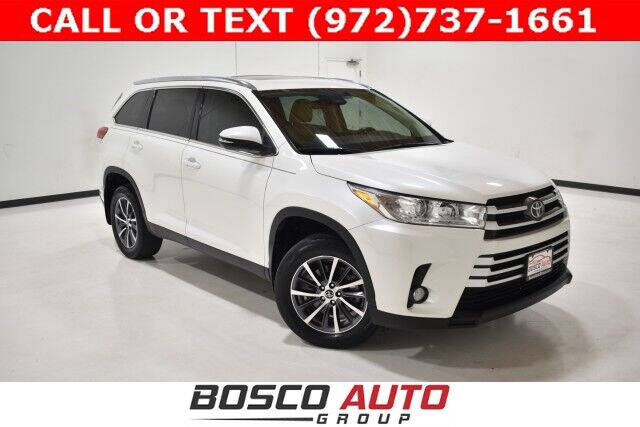 2019 Toyota Highlander for sale at Bosco Auto Group in Flower Mound TX