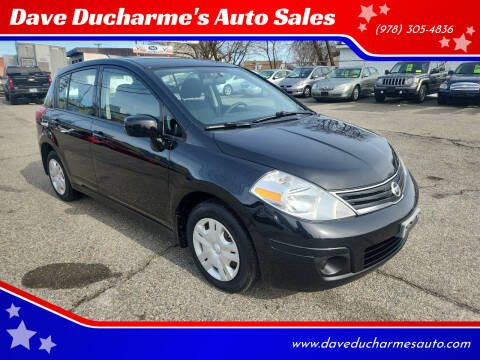 2011 Nissan Versa for sale at Dave Ducharme's Auto Sales in Lowell MA