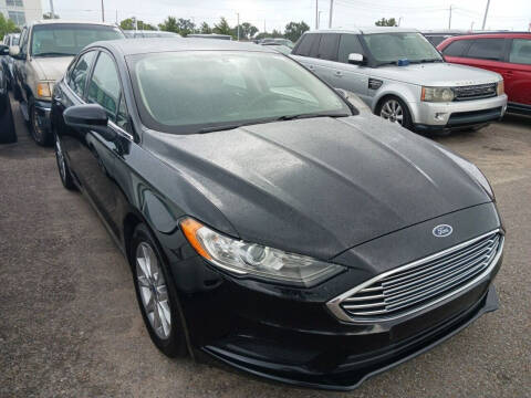 2017 Ford Fusion for sale at CHEAPIE AUTO SALES INC in Metairie LA