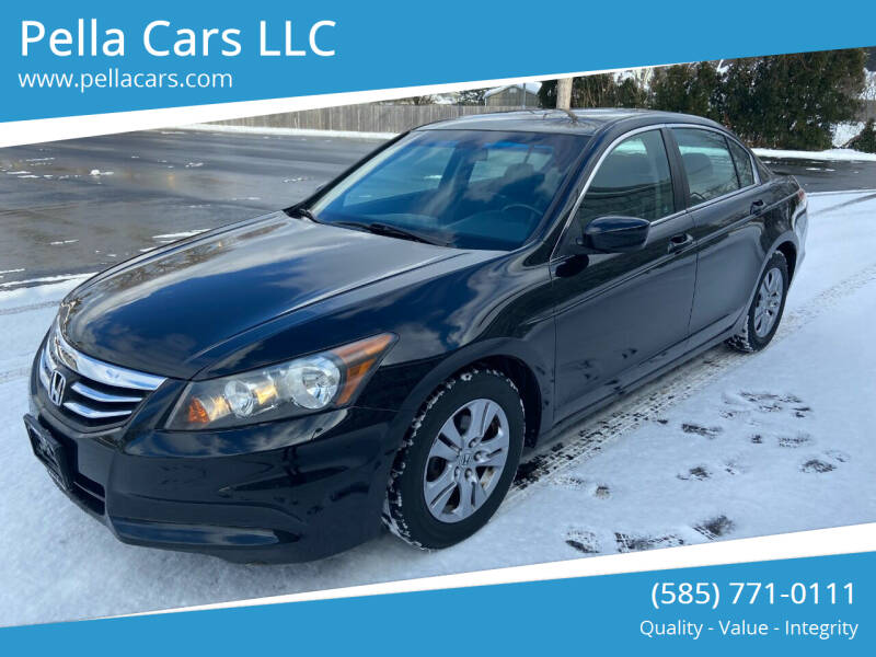 2012 Honda Accord for sale at Pella Cars LLC in Brockport NY