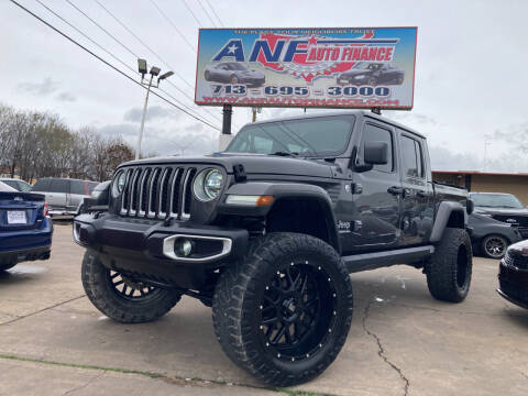 2021 Jeep Gladiator for sale at ANF AUTO FINANCE in Houston TX