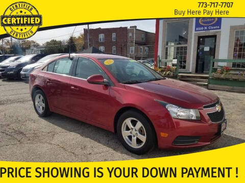 2012 Chevrolet Cruze for sale at AutoBank in Chicago IL