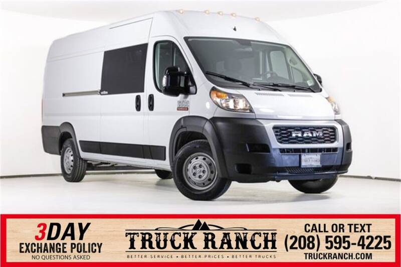 2021 RAM ProMaster Cargo for sale at Truck Ranch in Twin Falls ID