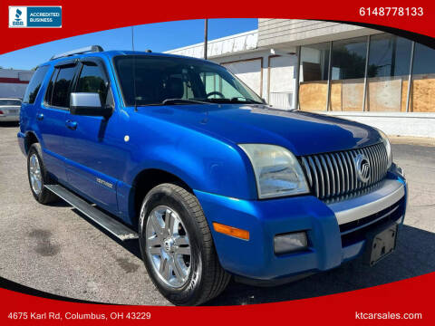 2010 Mercury Mountaineer for sale at K & T CAR SALES INC in Columbus OH