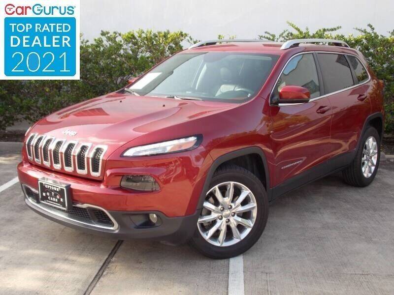 2016 Jeep Cherokee for sale at UPTOWN MOTOR CARS in Houston TX