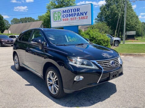 2013 Lexus RX 450h for sale at GR Motor Company in Garner NC