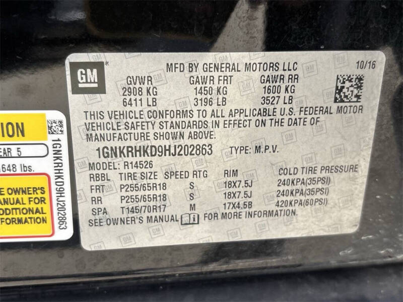 2017 Chevrolet Traverse LT