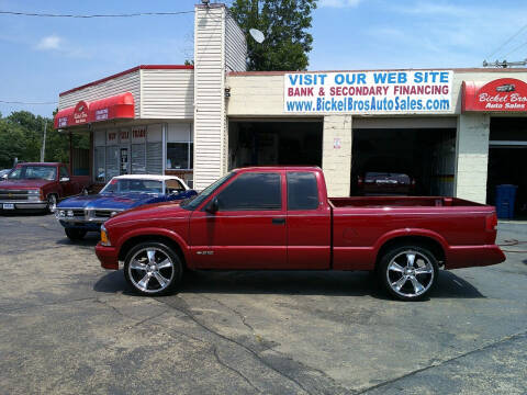 1995 Chevrolet S-10 for sale at Bickel Bros Auto Sales, Inc in West Point KY