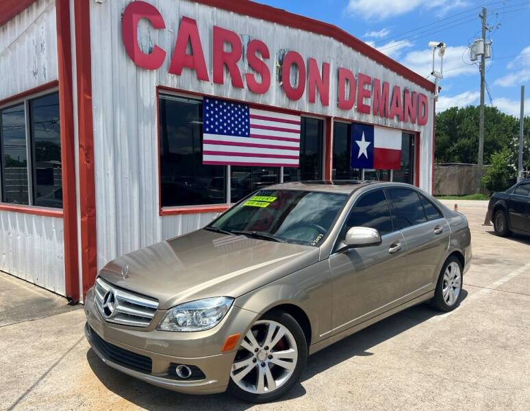2009 Mercedes-Benz C-Class for sale at Cars On Demand 3 in Pasadena TX