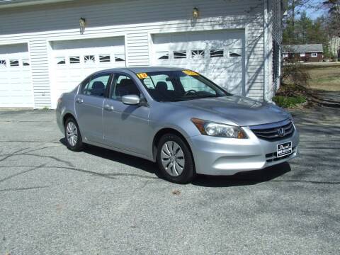 2012 Honda Accord for sale at DUVAL AUTO SALES in Turner ME